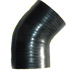1.5" Silicone 45° Elbow, Black