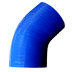 2.75" Silicone 45° Elbow, Blue