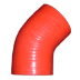 2.5" Silicone 45° Elbow, Red
