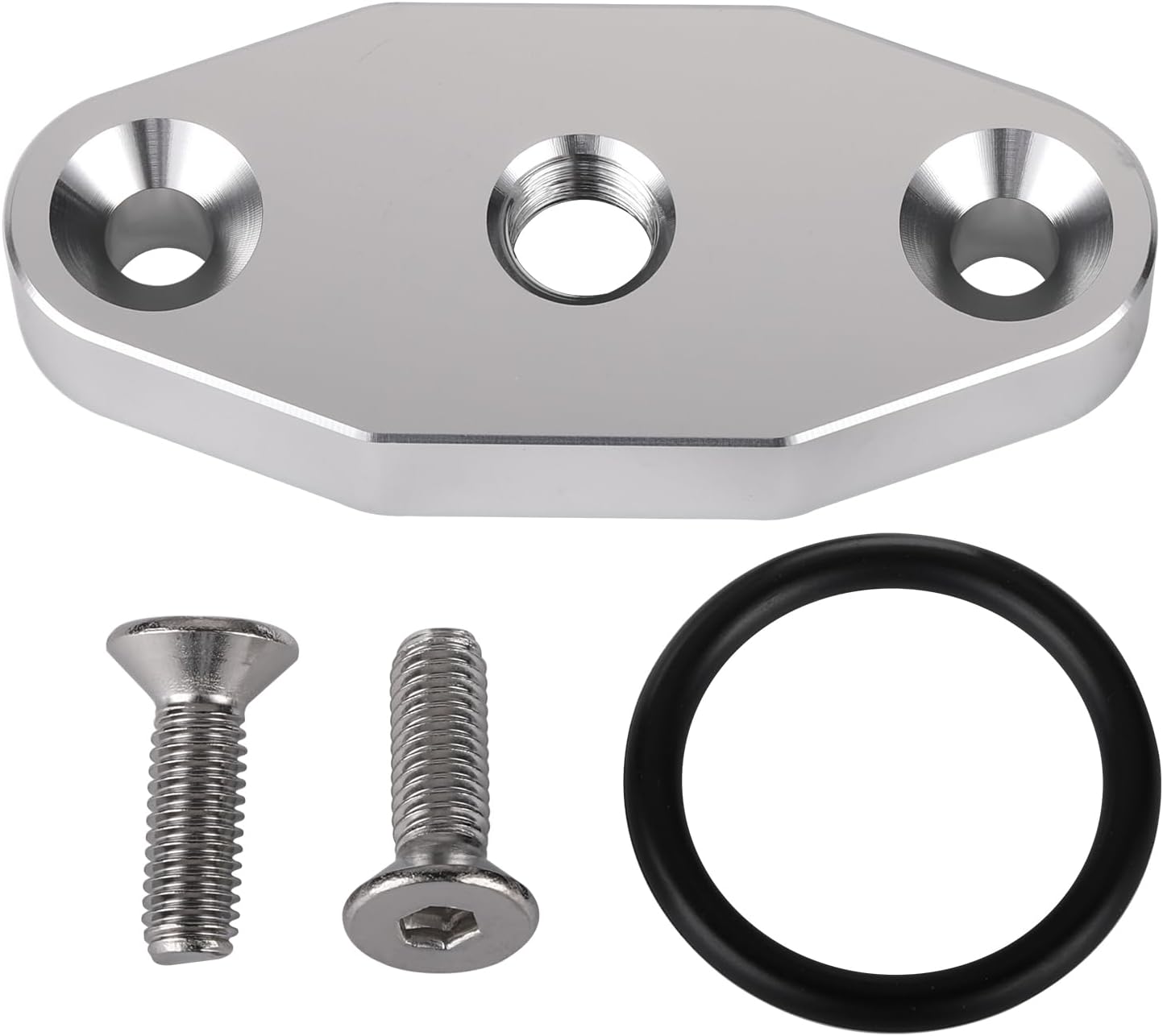 61el6xIUPjL._AC_SL1500_ Turbo Oil Feed Flange for LSx - Image 1