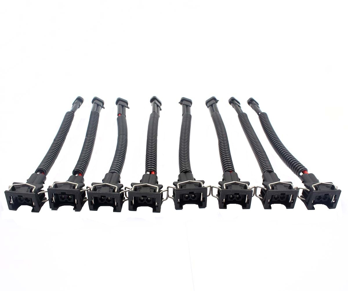 ev1tomultec-1.jpg EV1 to Multec Delphi Injector Plug V8 Set - Image 1