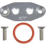 ICT Twin Turbo Oil Feed Flange for LSx